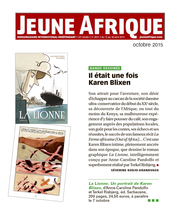 Lionne (la) - Jeune Afrique